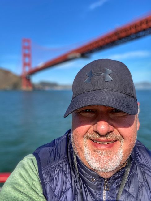 Der andere Schnulli vor Golden Gate 🤣