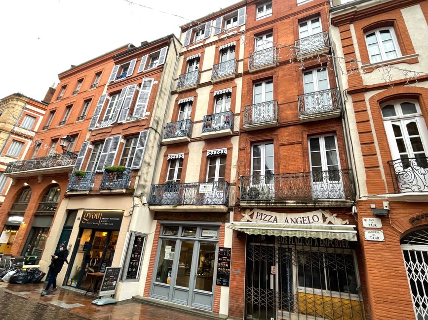 Toulouse im Regen