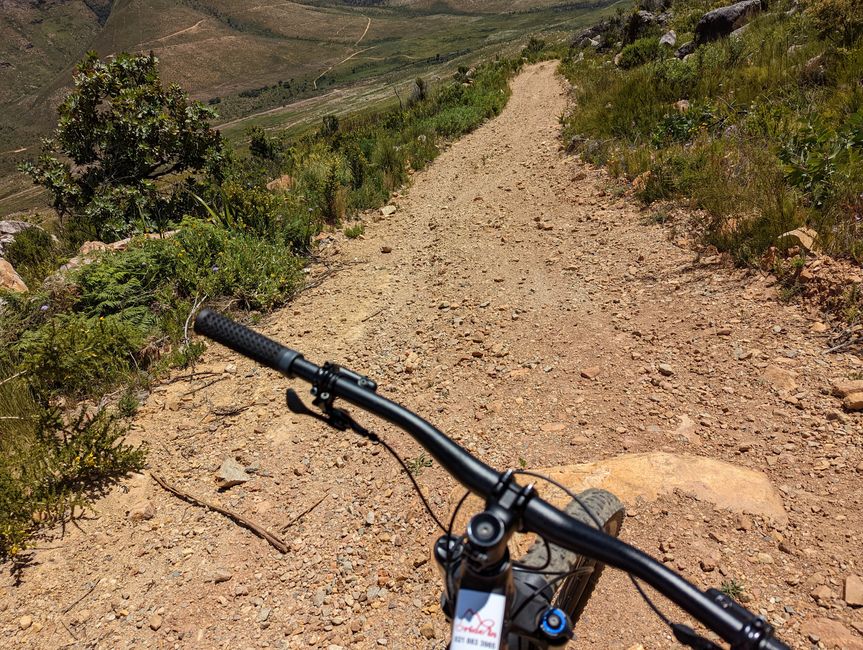 Biken im Jonkershoek Nature Reserve