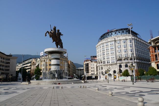 Balkanrundreise - Die Hauptstadt Mazedoniens und der Ohridsee