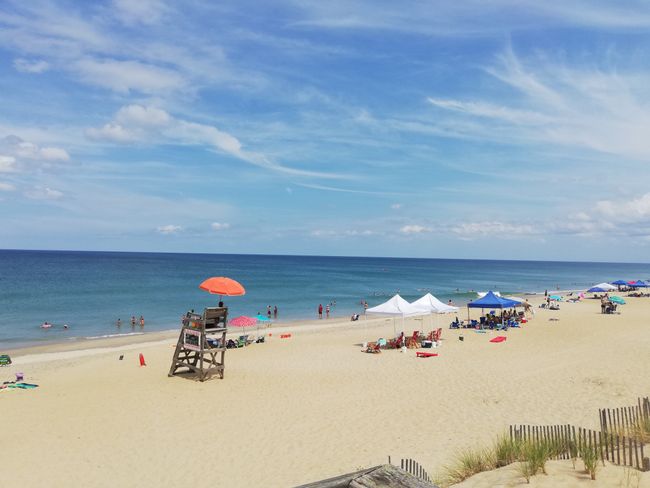 Beach at Kitty Hawk in the Outer Banks