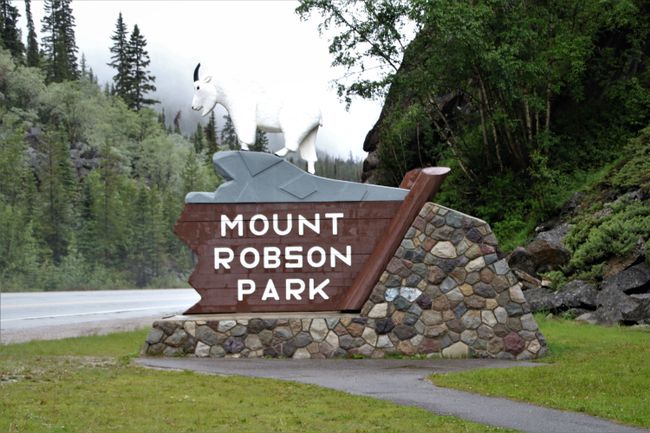Weiter ging's zum Mount Robson Park