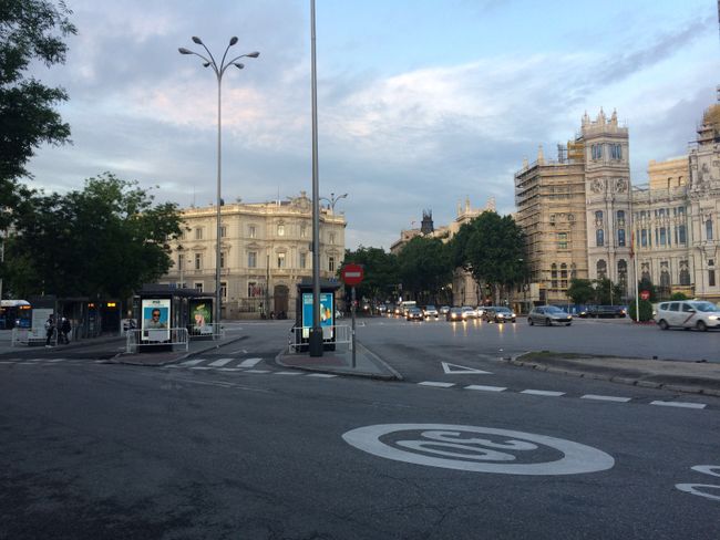 The last days in Madrid