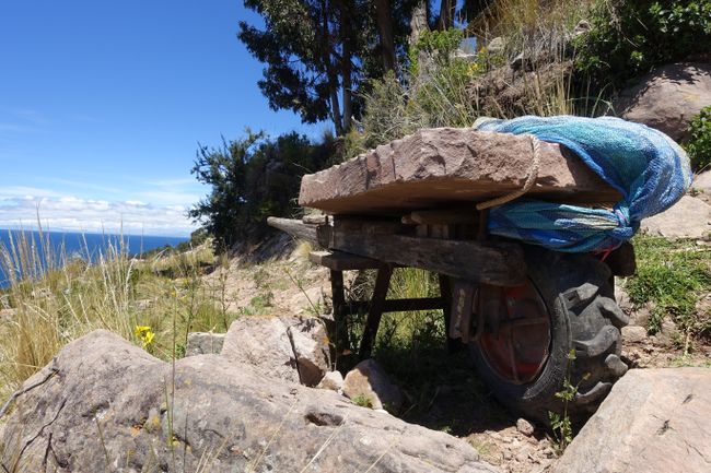Landschaftsbau am Titicaca-See..?