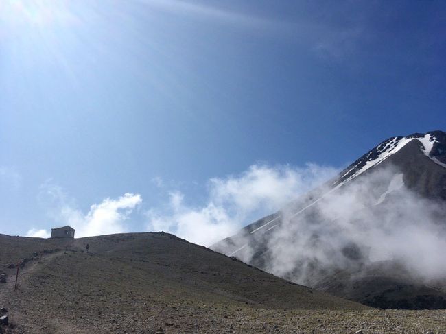 Forgotten World Highway and the perfect volcano