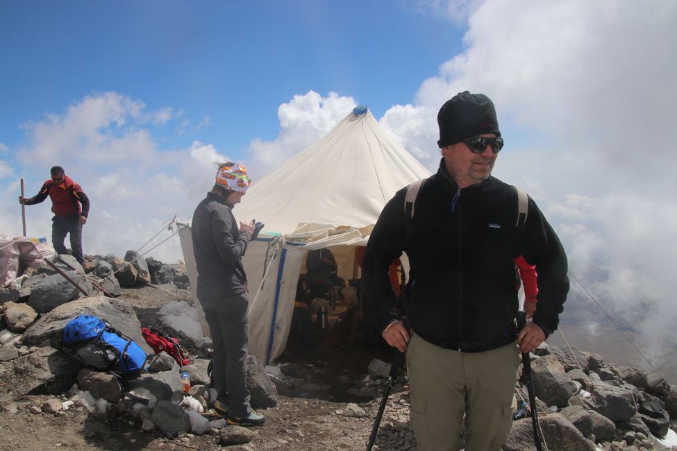 Day 12 - September 15, 2023 Ararat climb from Camp 1 to Camp 2