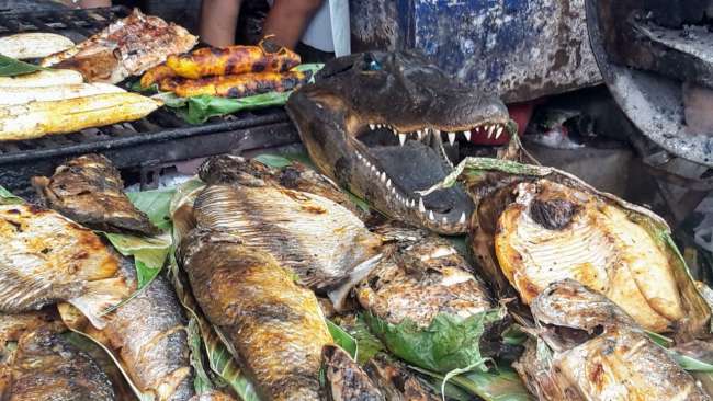 Auf dem Markt in Iquitos 
