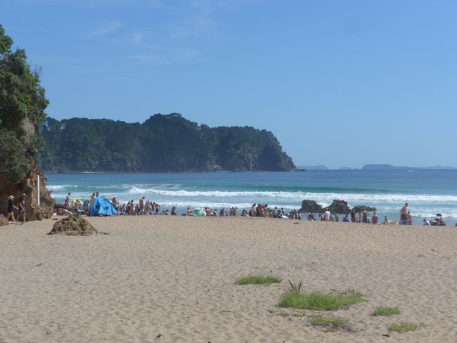 Hot Water Beach and Cathedral Cove (New Zealand Part 16)