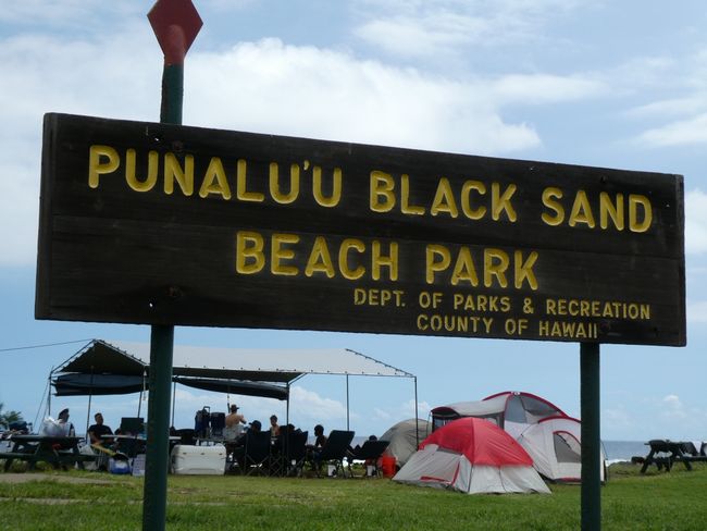 Panulu 'u black sand beach