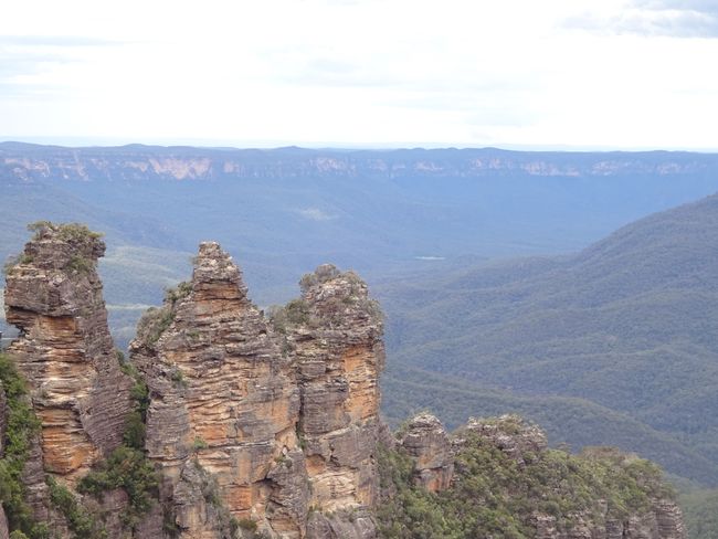 Three sisters in den Blue Mountains
