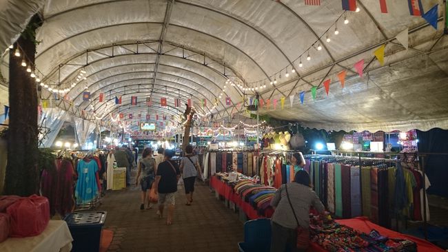 The Night Bazaar of Chiang Mai 