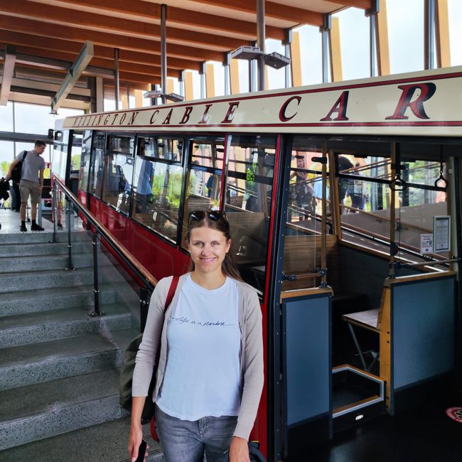 Janina and the Cable Car
