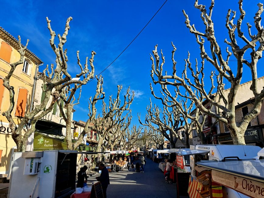 Markt in Mouriès