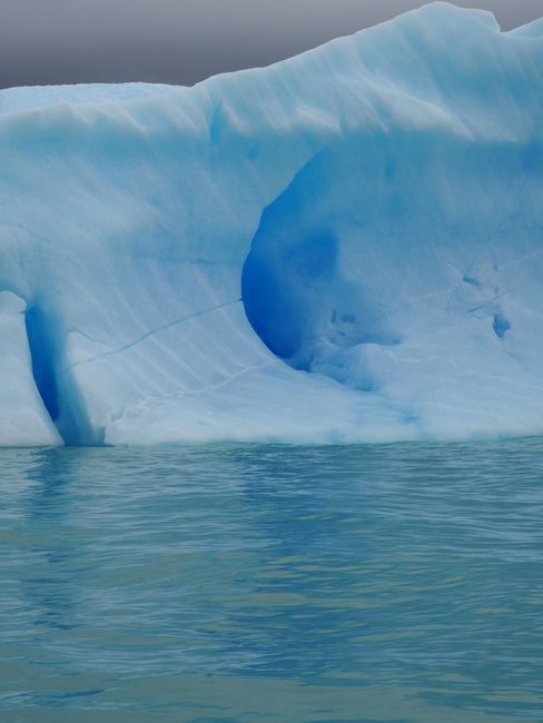 Gletscher-Tour - gigantische Eisberge