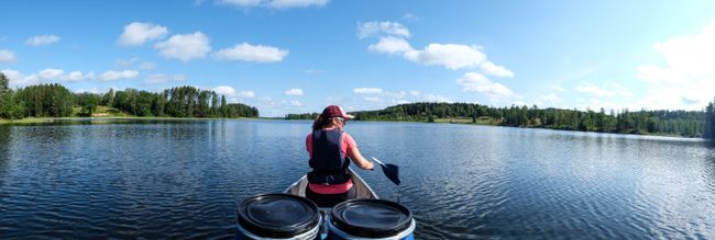 Our canoe tour in Sweden's wild nature
