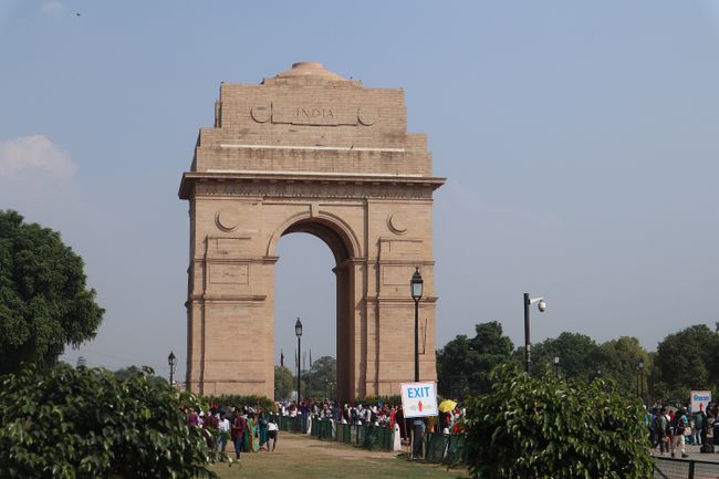 Sightseeing in Delhi zu Fuß !? (Tag 35 der Weltreise)