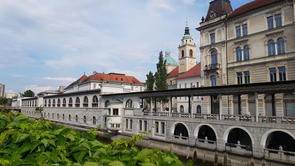 Ljubljana - die grüne Stadt (1. Stop)