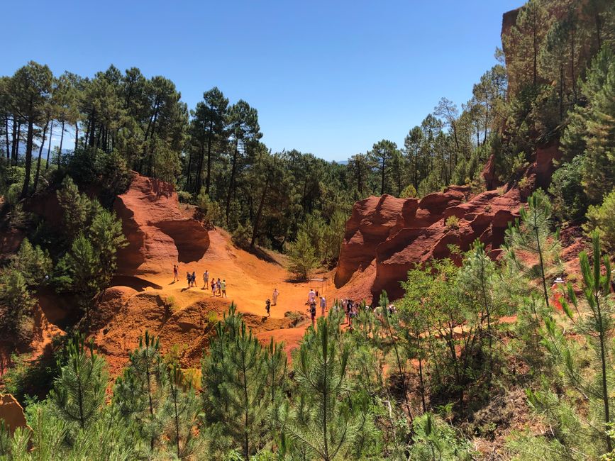 Roussillon and the Oker Rocks