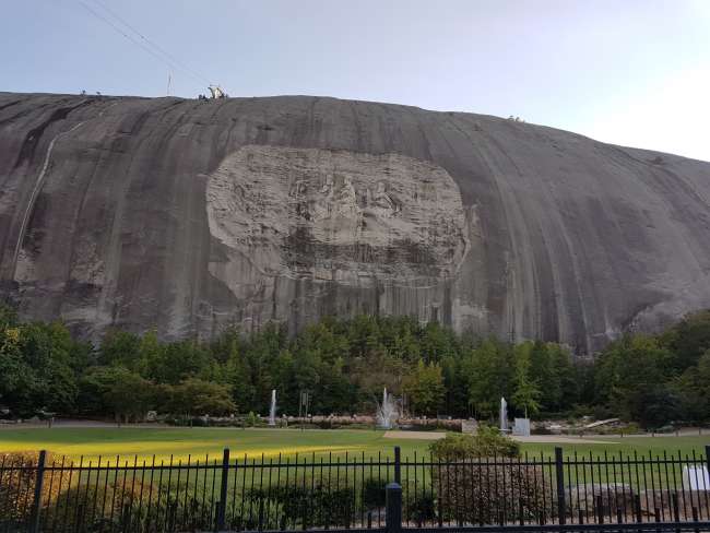 Just laying around in the area: Stone Mountain / giant granite rock