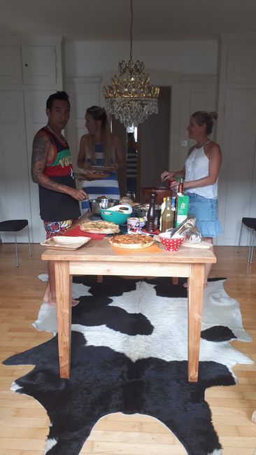 BBQ with Nina and friends