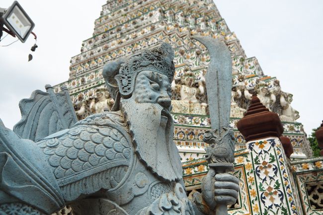 Tempel tour through Bangkok including Thai massage in Wat Pho