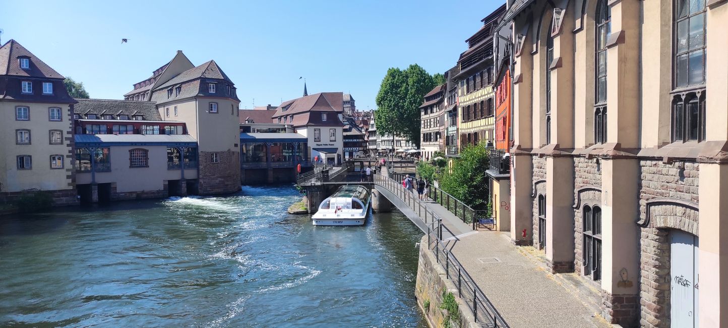 Montage Torzähler ETSV Offenburg und Besuch von Straßburg (Frankreich)