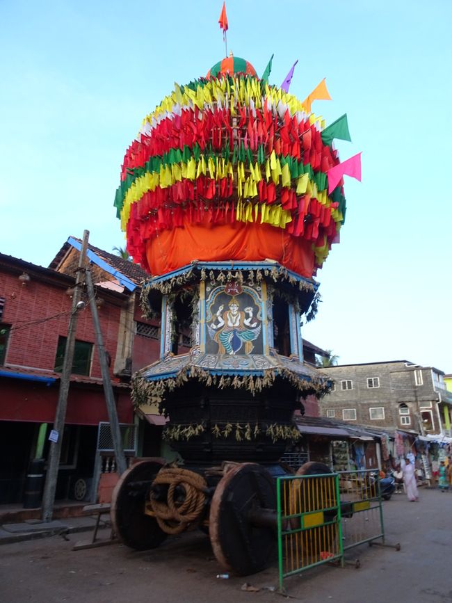 Hinduistischer Tempelwagen