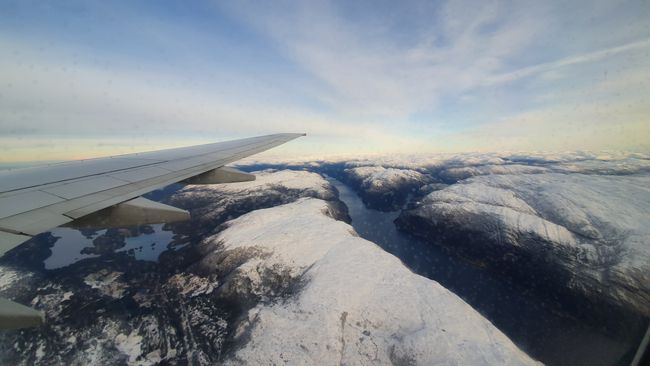 Aussicht auf einen Fjord bei Bergen