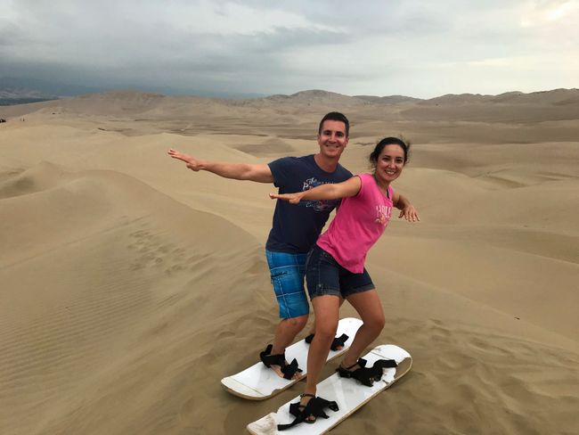 ...which are suitable for sandboarding as well as a romantic oasis rendezvous.
