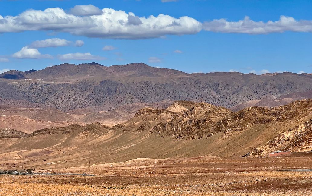 Uninviting but beautiful: Morocco's Atlas Mountains.