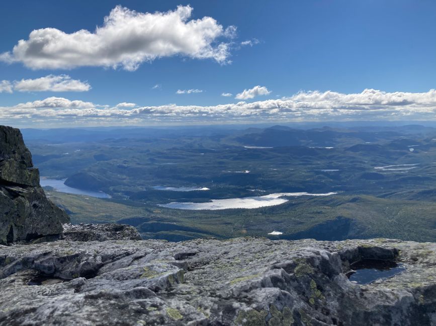 Gaustatoppen: Partial view I