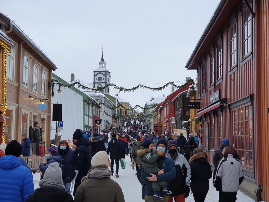 Zu Besuch auf dem Weihnachtsmarkt in Røros