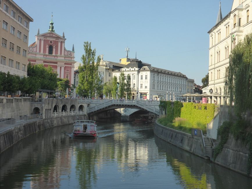 Ljubljana. Ein Tag in der Hauptstadt.