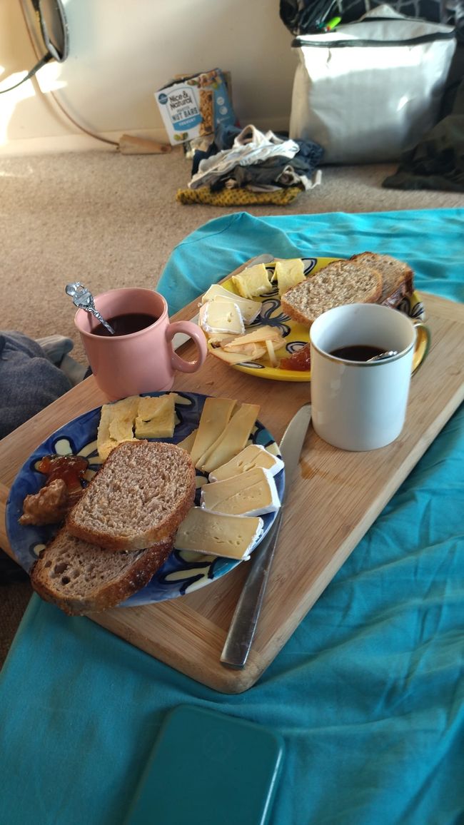 Frühstück ans Bett - Danke Jo