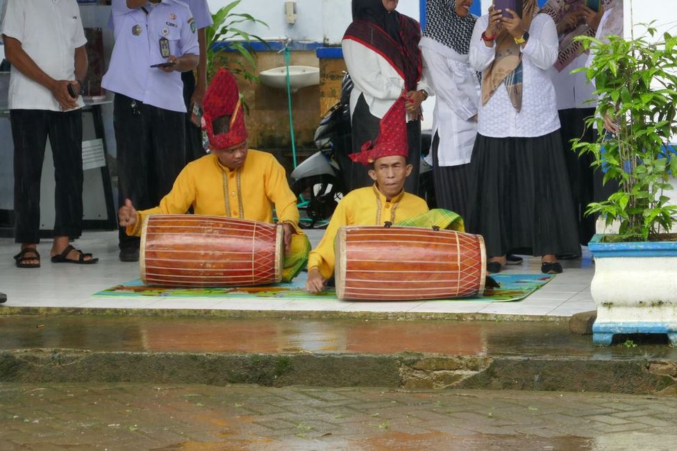 Folklore performance in Parang Tinggia