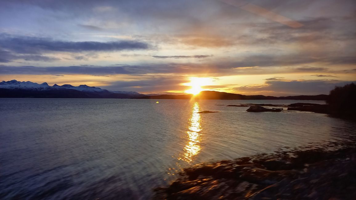 By train to the Northern Lights - From Trondheim to Bodø