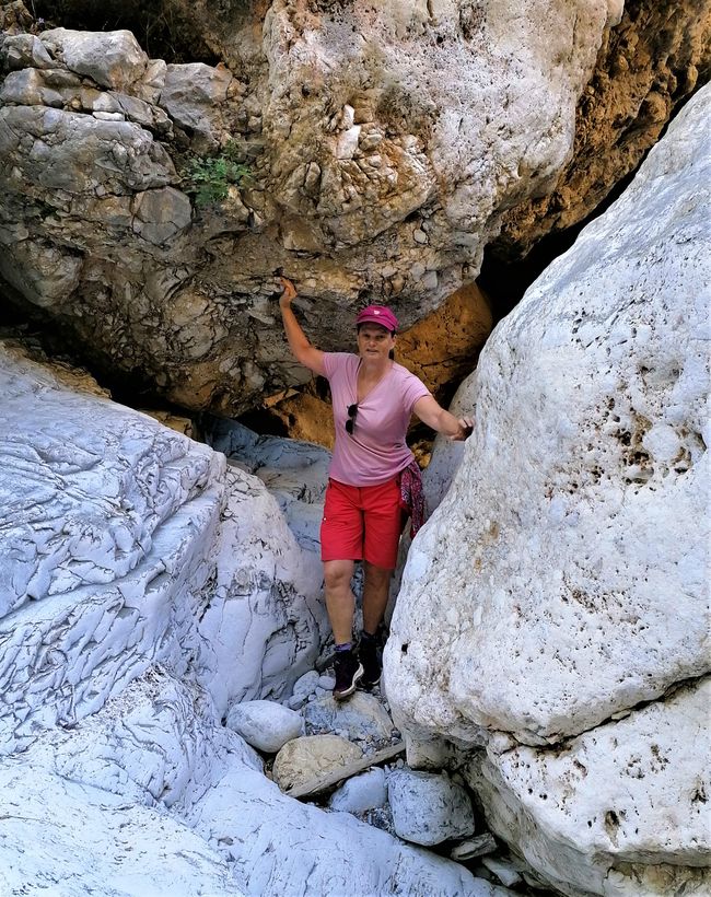 Canyon hiking and the highest mountain in the Peloponnese