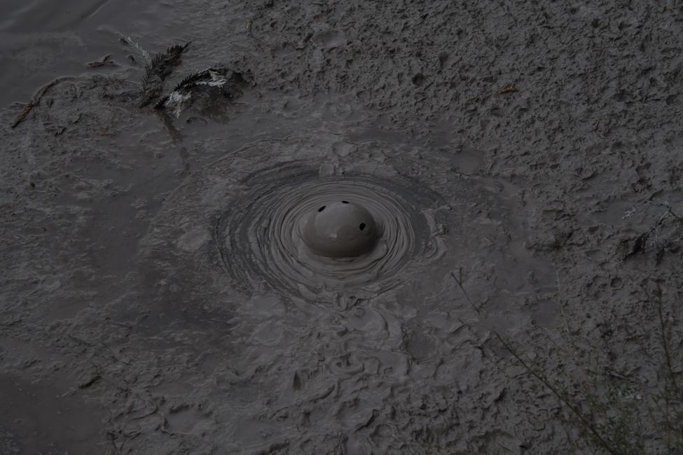 Waiotapu Mud Pools - Boiling mud
