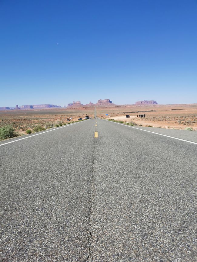 Monument Valley, Asteroiten Krater, Route 66