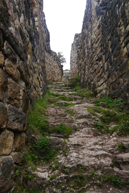 पेरू में वापस- कुएलाप किले की विजय