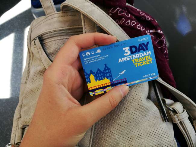 Did you know that every time you use public transportation here, you actually have to check in and out with this card?