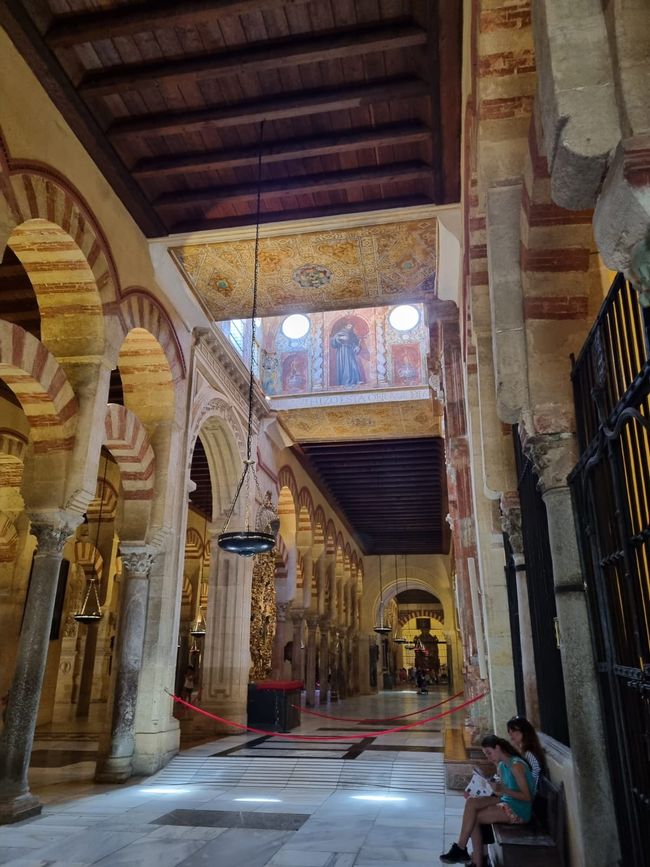 The Mezquita from the inside.