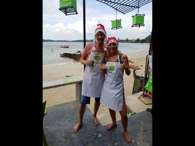 Merry Christmas, Thai cooking class