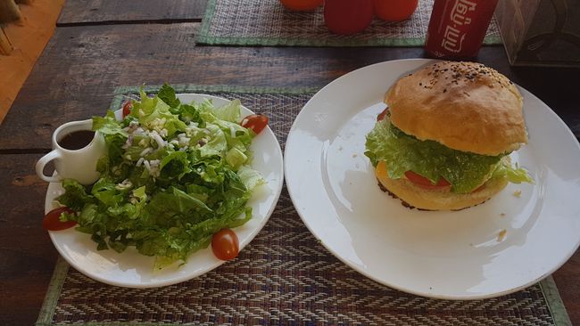 25th January 2019: Joined a yoga session in Kampot in the morning, then took a minivan to Sihanoukville to have lunch and catch the ferry to Koh Rong. 