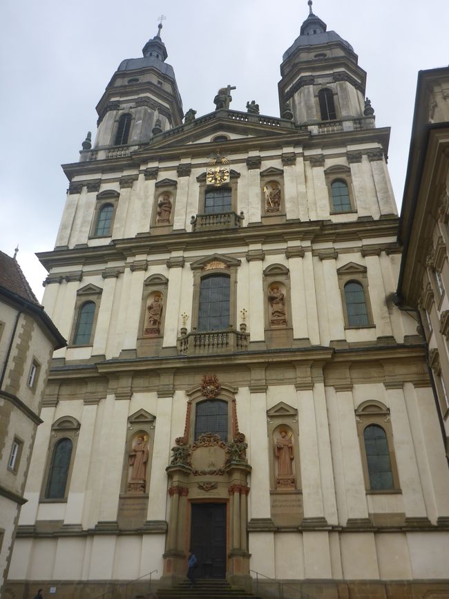 The church of Schöntal Monastery