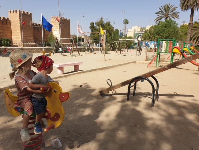 First playground in ages, Taroudant