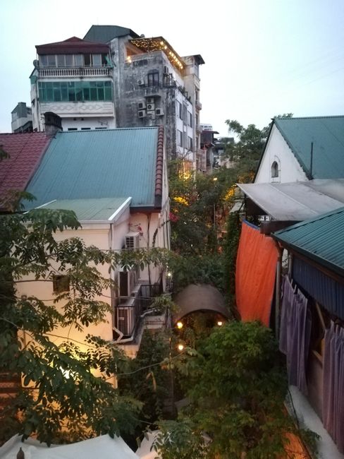 Hanoi in den frühen Morgenstunden