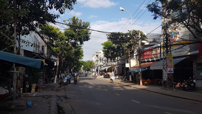 The streets of Da Nang. 