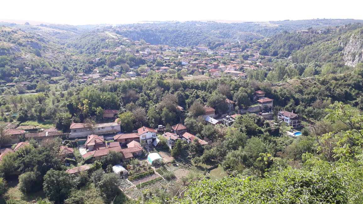 Das Dorf Cherven.