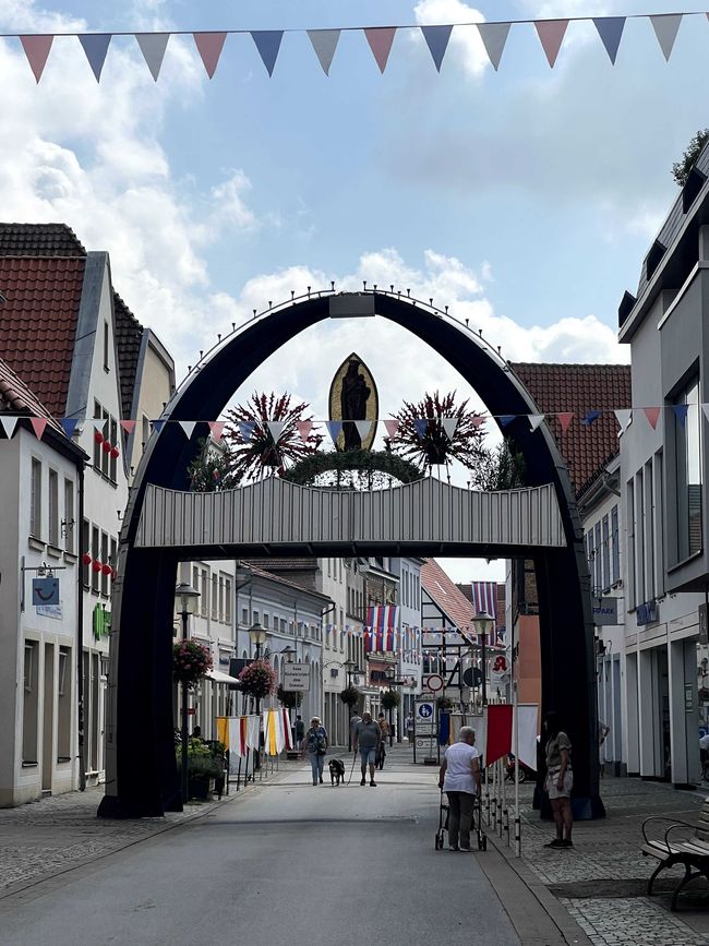 Triumphal arches in Warendorf